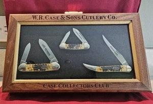 Case XX 2015 Annual Collector Club Knife Set Display Case Never used #299 - Picture 1 of 10