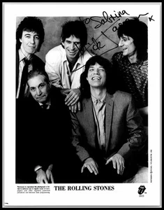 Mick Jagger - Singer & Songwriter - 8x10 Photo - Signed | Autograph (a) - Picture 1 of 1