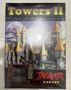 Atari Jaguar Towers II : Original Launch Print - BRAND NEW Sealed Amazingly Rare - Picture 1 of 4
