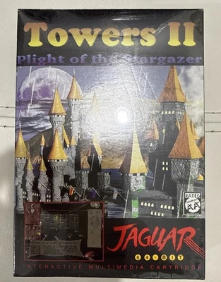 Atari Jaguar Towers II : Original Launch Print - BRAND NEW Sealed Amazingly Rare - Image 1 of 4