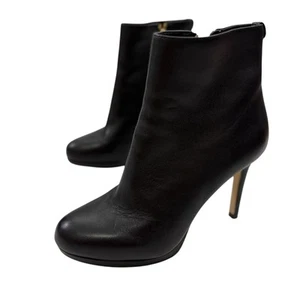 Botines Michael Kors MK negros Stiletto cremallera lateral punta cerrada 6 M/36 - Imagen 1 de 14