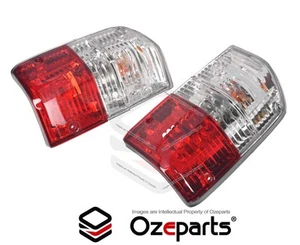 Pair LH+RH Crystal Clear Tail Light Rear Lamp For Nissan Patrol GQ 1991~1997 - Picture 1 of 4
