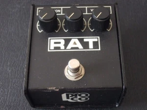 ProCo Rat 2 Distortion Pedal USA Made LM308P Chip Used Guitar Effects - Picture 1 of 9