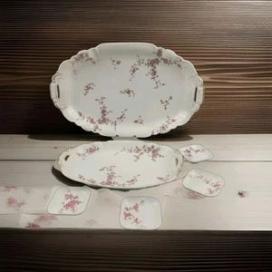Haviland Limoges GDM France - 2 Serving Platter + 4 Spice Dishes - Picture 1 of 10