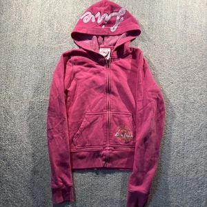 Vintage Pink By Victoria Secret Full Zip Hoodie Pink Gr. M Y2K Mcbling Live Pink - Bild 1 von 13