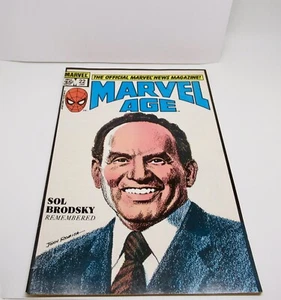Sol Brodsky Remembered Marvel Comic Januar 1985 Ausgabe Nr. 22 - Bild 1 von 3