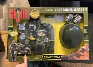 2000 G.I. JOE ELECTRONIC ARMY SOLDIER ACTION SET New In Box - Picture 1 of 4