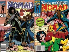 Nomad #9-10 Newsstand Covers (1992-1994) Marvel Comics - 2 Comics