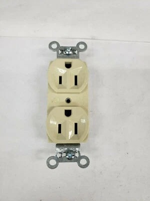 Qty/5 Legrand-Pass & Seymour CR15-I Commercial Grade Receptacle  - Image 1 of 4