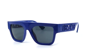 NUEVAS GAFAS DE SOL VERSACE VE4430U AZUL GRIS OSCURO 53-20-140 AUTÉNTICAS - Imagen 1 de 9