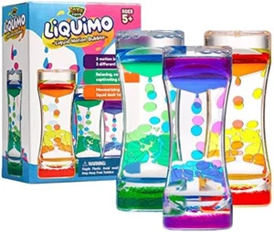 3-Pack Liquid Motion Bubblers – Calming Sensory Toys Novelty for Kids & Adults - Picture 1 of 11