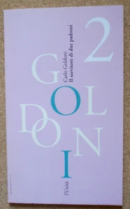 LIBRO CARLO GOLDONI IL SERVITORE DI DUE PADRONI 1993 L'Unità I Capolavori n. 2 - Imagen 1 de 1