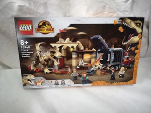LEGO JURASSIC WORLD 76948 L’évasion du T. rex et de l’Atrociraptor-neuf scellé - Imagen 1 de 6