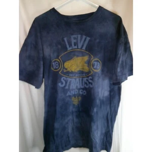 Levi's Graphic T-Shirt Tie Dye Eagle Logo Short Sleeve Extra Large - Picture 1 of 3