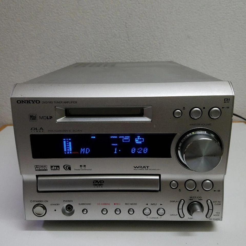ONKYO FR-7GX CD MD Mini Stereo Component System - Image 1 of 4