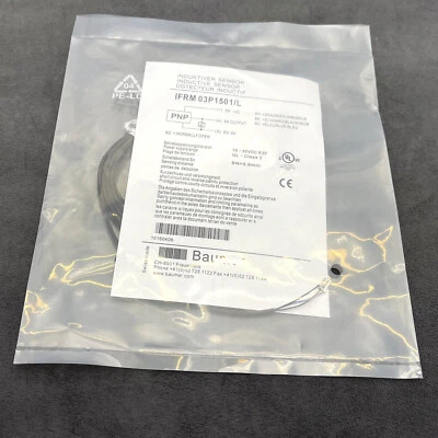 New proximity switch For Baumer IFRM 03P1501/L 10134726 #YX 10-30VDC NWB - Image 1 of 4