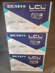 LCL Laser Printer Cartridge Lot, Compatible With HP 507, Cyan, Yellow, Magenta - Picture 1 of 6