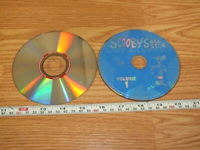 Lot of 2 DVD's Scooby's All Star Laff-a-lympics/Alvin & the Chipmunks *DISC ONLY - Image 1 of 2