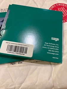 RARE BRAND NEW Sage MAS 90 for Windows Timekeeper. CD. - Picture 1 of 3