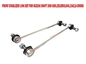 STABLIZER LINK END FOR SUZUKI CELERIO,SWIFT 2ND GEN,CIAZ,SX4,S-CROSS PAIR - Picture 1 of 3