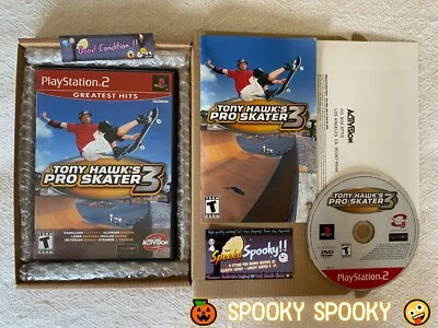 Tony Hawks Pro Skater 3 PS2 - NTSC-U/C USA GC CIB - High Quality Packing - Image 1 of 4