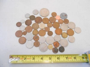 RARE OLDER LARGE SET FOREIGN COINS SAMOA QUEEN ELIZABETH MILITARY CHALLENGE COIN - Picture 1 of 9