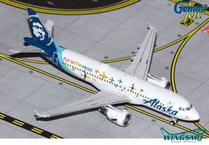 GeminiJets Alaska Airlines Airbus A320-200 Fly With Pride livery N854VA