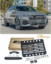EOS Plate For 19-Up Audi Q3 | Front Bumper Tow Hook License Mount Bracket