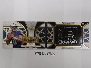 2015 Topps Supreme Marcus Mariota Jumbo AUTOGRAPHED QB PLAYBOOK #5/5 SSP! WOW!! - Picture 1 of 6