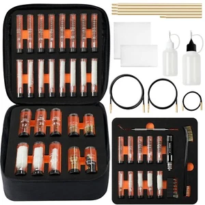 Universal Gun Cleaning Kit, 72PCS Comprehensive Gun Cleaning Supplies for Han... - Picture 1 of 7