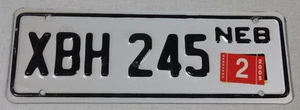 2005 Nebraska farm trailer license plate - Picture 1 of 1