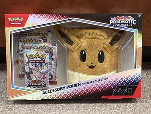 Pokemon Evoluzioni Prismatiche Accessorio Pouch Collezione Speciale Sigillato Nuovo - Foto 1 di 4
