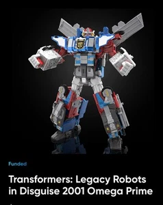 HasLab Transformers Legacy Robots in Disguise 2001 Omega Prime Brand New/Sealed! - Picture 1 of 3