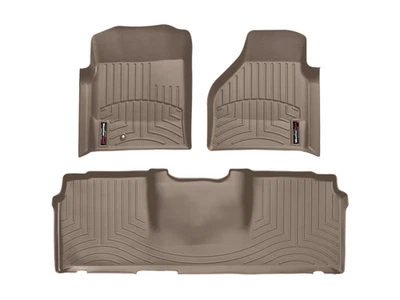 WeatherTech FloorLiner for 2006-2008 Dodge Ram Truck 1500 - 1st & 2nd Row, Tan - Image 1 of 4
