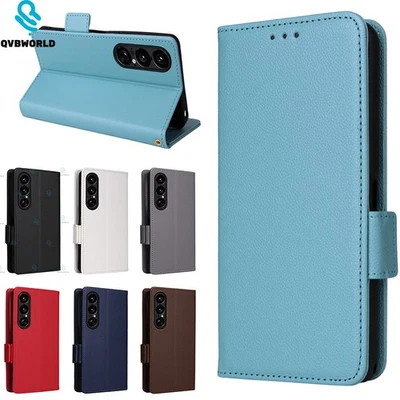 Case for Sony Xperia 10III 5II 10IV 10V 5V 10II 1V Luxury Wallet Case Flip Cover - Image 1 of 4