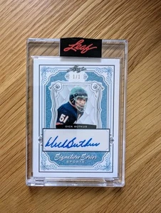 Dick Butkus 2021 Feuille BLEUE Série Signature Autographe 1/1 - Photo 1/2