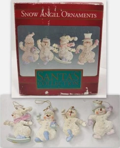 Schneeengel - Santa's Collection Ornamente mit Box - Schneemänner - Bild 1 von 14
