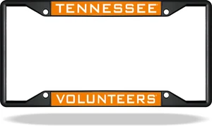 Tennessee VOLUNTEERS Black License Plate Frame - Picture 1 of 1