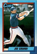 1990 Topps Baseball Cards Joe Girardi Chicago Cubs #12