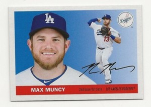 2020 Topps Archives MAX MUNCY SP 1955 Mini Parallel Dodgers #54