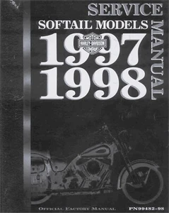 Paper Service Repair Work Shop Manual 1997 Harley Davidson Bad Boy FXSTSB - Picture 1 of 12
