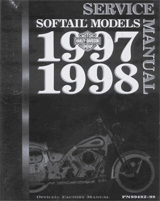 Paper Service Repair Manual 1997 Harley Davidson Heritage Springer FLSTS - Image 1 of 4