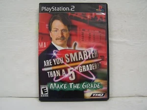 Are You Smarter Than a 5th Grader Make the Grade (PS2, 2008) CIB - Picture 1 of 3