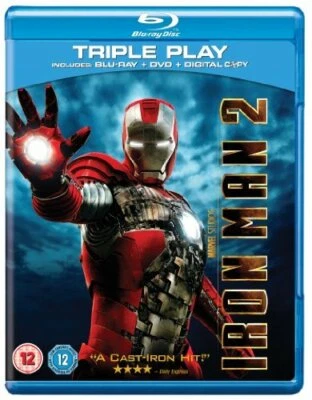 Iron Man 2 Blu-ray (2010) Robert Downey Jr. Quality Guaranteed Amazing Value - Image 1 of 4