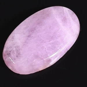 24 Kt 5X16X27 mm Natürlicher Rosa Kunzit Oval Cabochon Zertifizierter Edelstein BY-443 - Bild 1 von 5