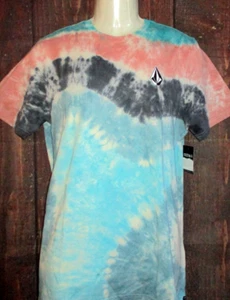 MENS VOLCOM TIE DYE T-SHIRT SIZE M - Picture 1 of 5