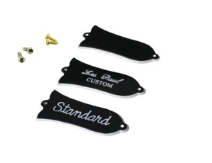 Truss Rod Cover für Gibson Les Paul Standard / Custom 2ply mit Schrauben - Bild 1 von 5