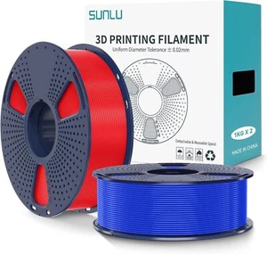 SUNLU PLA+2.0 3D Drucker Filament 2KG 1,75mm härter und stärker Vakuum Verpackung - Bild 1 von 9