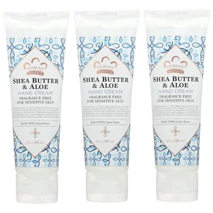 Nubian Heritage Shea Butter & Aloe Hand Cream 4 oz 3 Pack - Picture 1 of 3
