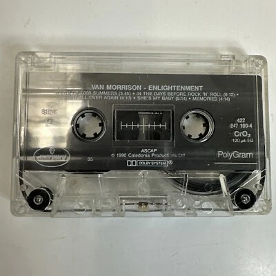 Van Morrison Enlightenment (Cassette) Tape Only — 第 1/2 张图片